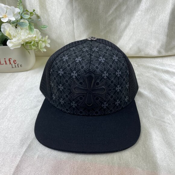 Brand New Chrome Hearts Black Hat - Picture 1 of 9